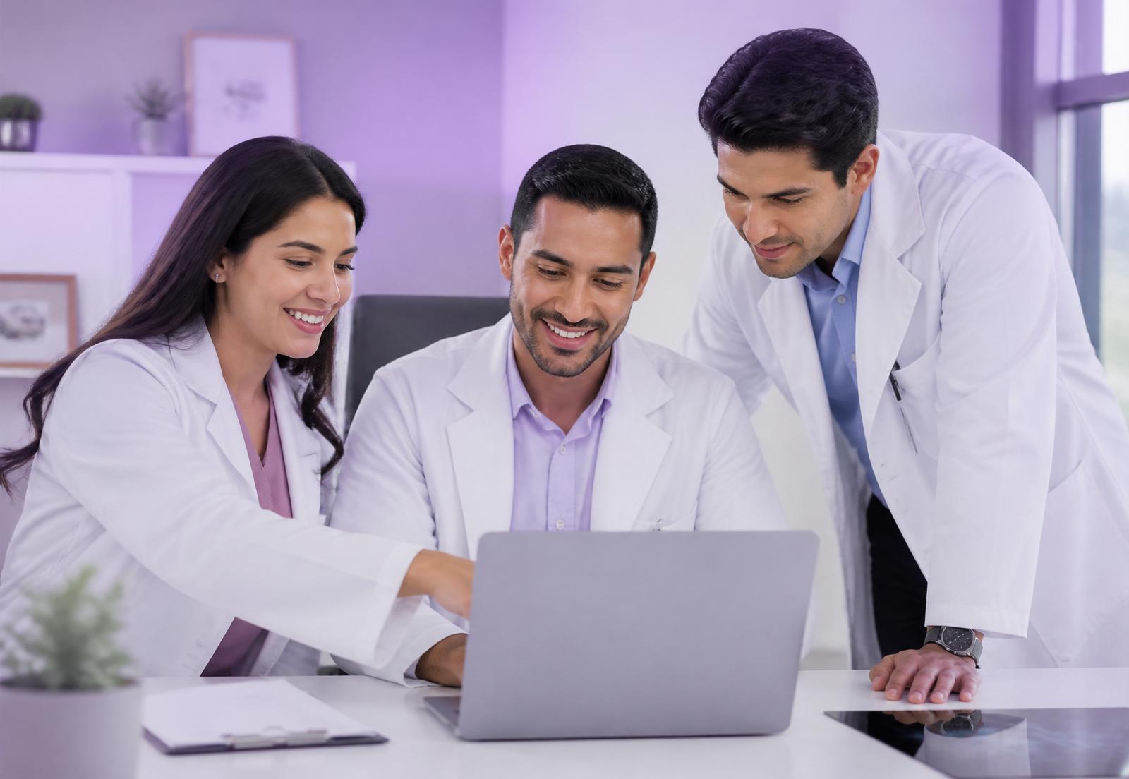 Equipo multidisciplinario de Xomas en sesión clínica